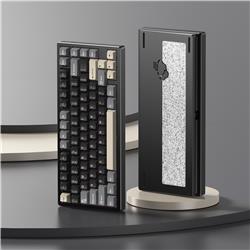 WOB RAINY75 Pro 75% Black Customized Mechanical Aluminum Keyboard