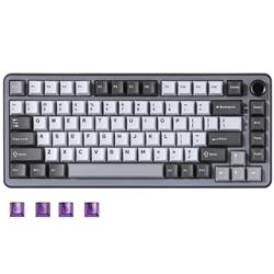 Yunzii B75 PRO Tri-Mode Dark Grey 75% Knob Mechanical Keyboard