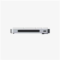 Clavier mécanique bas de profil Lofree Flow2, Argent argenté