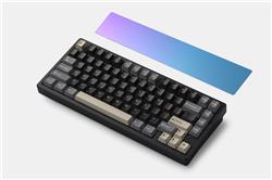 WOB RAINY75 75% noir clavier mécanique personnalisé en aluminium