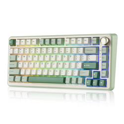 Yunzii B75 PRO Tri-Mode Matcha Green 75% Knob Mechanical Keyboard