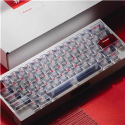 LeleLab SupSup-SuperX White Keycaps Set