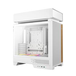DeepCool CL660 WH ATX Hypersplit Tower PC Case, White