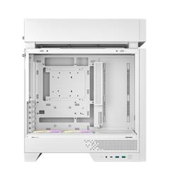 DeepCool CL660 WH ATX Hypersplit Tower PC Case, White