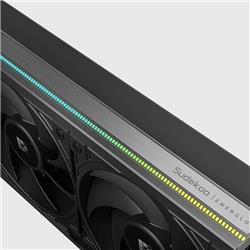 Sudokoo ENERGLO 360 Liquid Cooler w/ Data Display Black