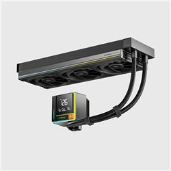 Sudokoo ENERGLO 360 Liquid Cooler w/ Data Display Black