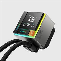 Sudokoo ENERGLO 360 Liquid Cooler w/ Data Display Black