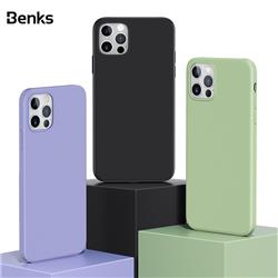 Benks Peinture TPU - Étui pour iPhone 12 Pro de 6,1 po - Noir
