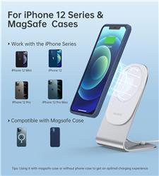Choetech 15W Magsafe Wireless Quick Charger with Aluminum Stand