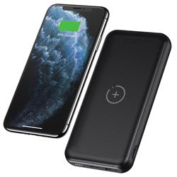 Choetech 10000mAH Wireless QC & PD 18W Power Bank, 50cm C to C Cable