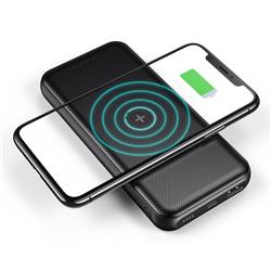 Choetech 10000mAH Wireless QC & PD 18W Power Bank, 50cm C to C Cable
