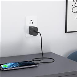 Choetech 18W USB-C PD Wall Charger, 1.2m Cable