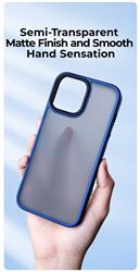 BENKS - Étui protecteur PC+TPU pour iPhone 13 bleu