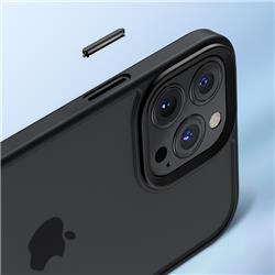 Benks hybride PC+TPU - Étui pour iPhone 13 Pro Max de 6,7 po - Noir