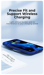 Benks Hybrid PC+TPU case for iPhone 13 Pro Max 6.7'' Blue