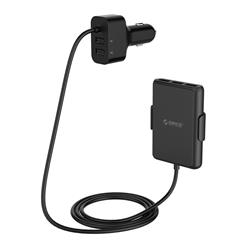 ORICO - 52W Chargeur pour la voiture à 5 ports avec rallonge
