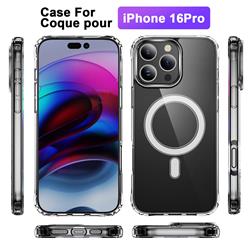 Étui en TPU acrylique hybride VMAX Magsafe