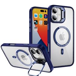 VMAX Magsafe With Metal Camera Holder Case for iPhone 16, Blue(Open Box)