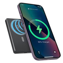 iCAN 10000mAh Magnetic Power Bank, Space Grey