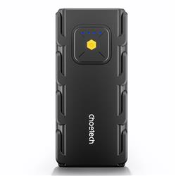 Choetech Car Jump Starter And Power Bank, Black(Open Box)
