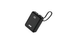 10000mAh PD30W with Built-in Cable  2xUSB-C LED Display Portable Power(Open Box)