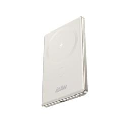 5000mAh PD 20W USB-C Portable Slim Wireless Magnetic Power Bank,White