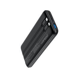 B654 10000mAh 22.5W with Built-in Type-C and L Cables Power Bank
