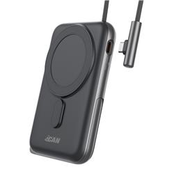 Batterie externe numérique LED magnétique 10 000 mAh avec câble Type-C PD20W