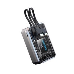 10000mAh 22.5W Transparent Portable Intelligent Real-time Screen Displ