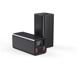 iCAN 20000mAh 65W Laptop Portable Power Bank, 3 Outputs & USB-A x 2