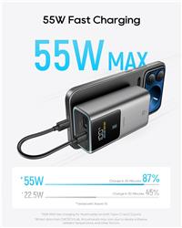 CUKTECH 10000mAh PD55W Intelligent Power Bank