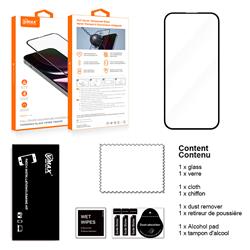 VMAX 2.5D Full Cover Tempered Glass Screen Protector for iPhone16