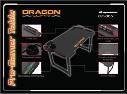 Bureau de jeu DragonWar RGB