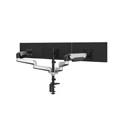 iCAN CC-GA36 17"-32" Triple Aluminum Monitor Mount with Clamp