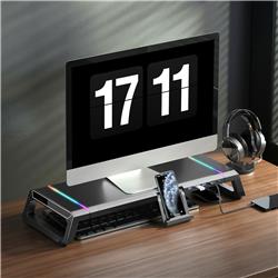 Support pour moniteur iCAN T1 avec 4 ports USB 3.0 et support pour tél