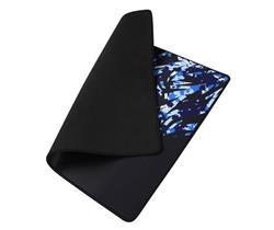 SADES Hailstorm Gaming Mouse Pad Waterproof Surface 3mm Prevent Sliding Natural Rubber Base Flat Stitched Edges Large Control A