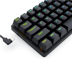 Redragon Jax Pro (K613P) Bluetooth, 2.4G,Wired connection Blue Switch Mechanical Gaming Keyboard durable key 63 key portable de