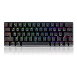 Redragon Jax Pro (K613P) Bluetooth, 2.4G,Wired connection Blue Switch Mechanical Gaming Keyboard durable key 63 key portable...