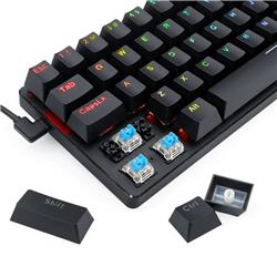 Redragon Jax Pro (K613P) Bluetooth, 2.4G,Wired connection Blue Switch Mechanical Gaming Keyboard durable key 63 key portable de