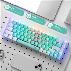 Redragon K631 PRO 65% 3-Mode Wireless RGB Gaming Keyboard