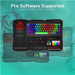 Redragon K631 PRO 65% 3-Mode Wireless RGB Gaming Keyboard