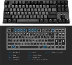 Durgod K320 TAURUS Dark Grey 87 Key Compact Mechanical Keyboard