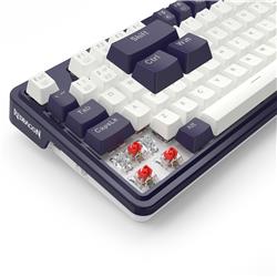 Redragon K673WB PRO Gasket Mounted Mechanical Gaming Keyboard with Red Switch