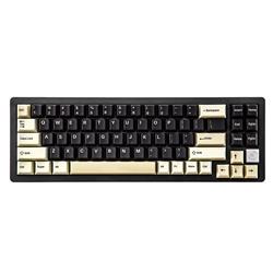 Yunzii AL71 Clavier de jeu en aluminium RVB à trois modes, Noir(Open Box)