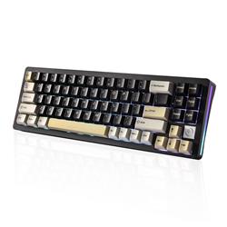 Yunzii AL71 Clavier de jeu en aluminium RVB à trois modes, Noir(Open Box)