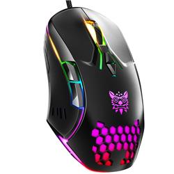 Onikuma CW902 Honeycomb Wired Gaming Mouse,3600DPI(Open Box)
