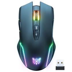 Onikuma 2.4G Wireless CW905 Wireless RGB Gaming Mouse,3600DPI