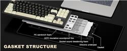 Yunzii YZ87 Tri-Mode 75% Gasket Vintage Mechanical Keyboard