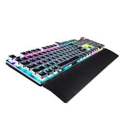 AULA F2088 Typewriter Style Mechanical Gaming Keyboard Blue Switches(Open Box)