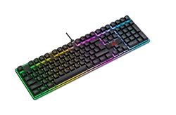 iCAN 104 Key Wired Rainbow Membrane Gaming Keyboard